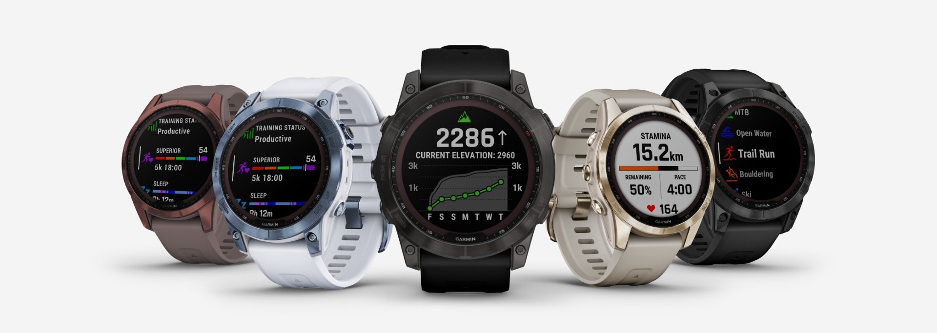 Garmin Fenix : collection de montres GPS multisports - Garmin Fenix 7